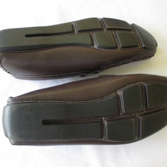 David Stone Shoes David Stone Mens Brown Loafers Sz